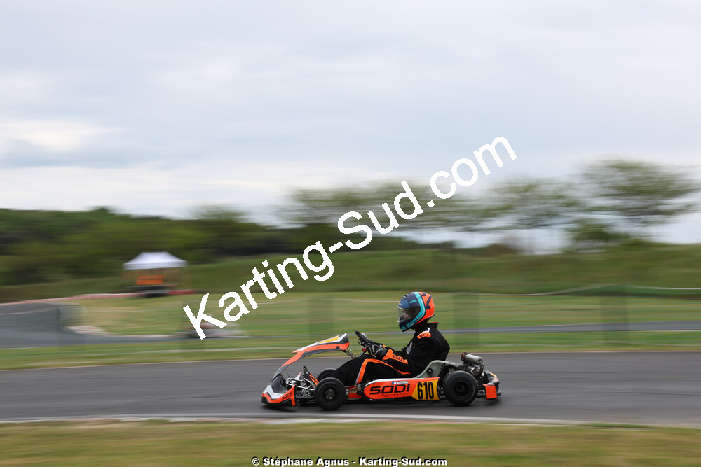 26 & 27/04/2025 : 3ème manche du Championnat du Sud au circuit Fun Kart Brissac (photos Stéphane Agnus) 2025 — karting