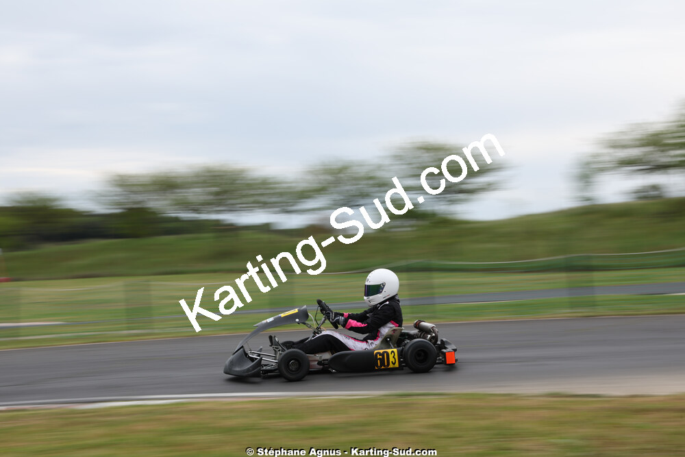 26 & 27/04/2025 : 3ème manche du Championnat du Sud au circuit Fun Kart Brissac (photos Stéphane Agnus) 2025 — karting