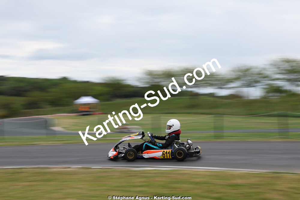 26 & 27/04/2025 : 3ème manche du Championnat du Sud au circuit Fun Kart Brissac (photos Stéphane Agnus) 2025 — karting