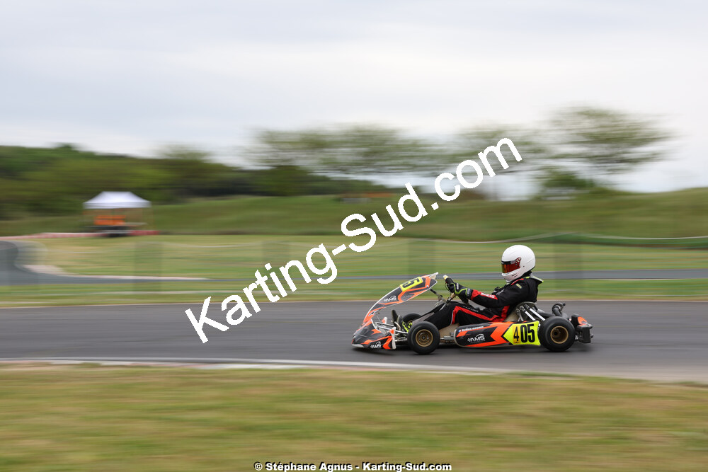26 & 27/04/2025 : 3ème manche du Championnat du Sud au circuit Fun Kart Brissac (photos Stéphane Agnus) 2025 — karting