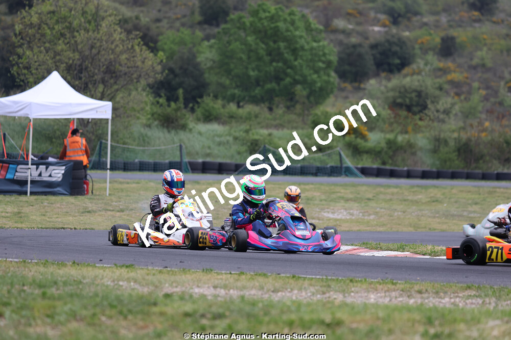 26 & 27/04/2025 : 3ème manche du Championnat du Sud au circuit Fun Kart Brissac (photos Stéphane Agnus) 2025 — karting
