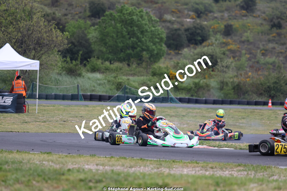 26 & 27/04/2025 : 3ème manche du Championnat du Sud au circuit Fun Kart Brissac (photos Stéphane Agnus) 2025 — karting