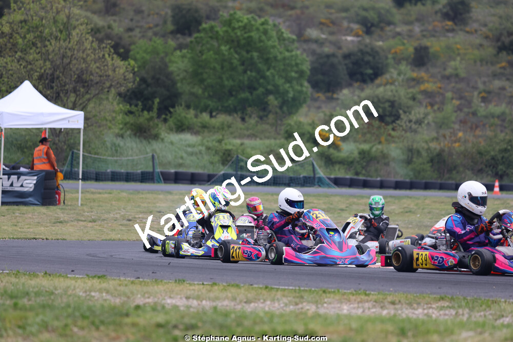 26 & 27/04/2025 : 3ème manche du Championnat du Sud au circuit Fun Kart Brissac (photos Stéphane Agnus) 2025 — karting