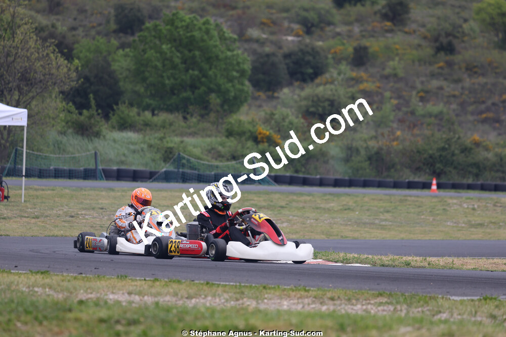 26 & 27/04/2025 : 3ème manche du Championnat du Sud au circuit Fun Kart Brissac (photos Stéphane Agnus) 2025 — karting