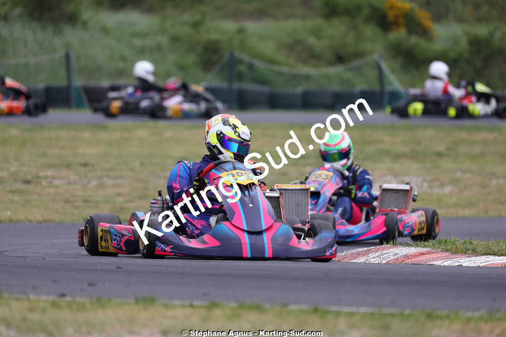 26 & 27/04/2025 : 3ème manche du Championnat du Sud au circuit Fun Kart Brissac (photos Stéphane Agnus) 2025 — karting