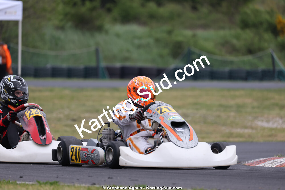 26 & 27/04/2025 : 3ème manche du Championnat du Sud au circuit Fun Kart Brissac (photos Stéphane Agnus) 2025 — karting