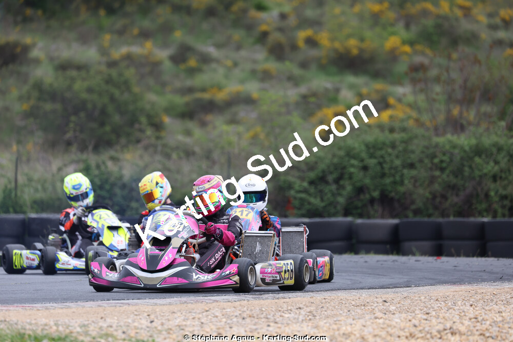 26 & 27/04/2025 : 3ème manche du Championnat du Sud au circuit Fun Kart Brissac (photos Stéphane Agnus) 2025 — karting