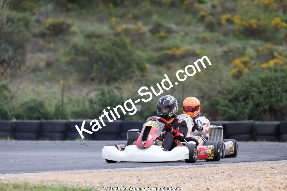 26 & 27/04/2025 : 3ème manche du Championnat du Sud au circuit Fun Kart Brissac (photos Stéphane Agnus) 2025 — karting