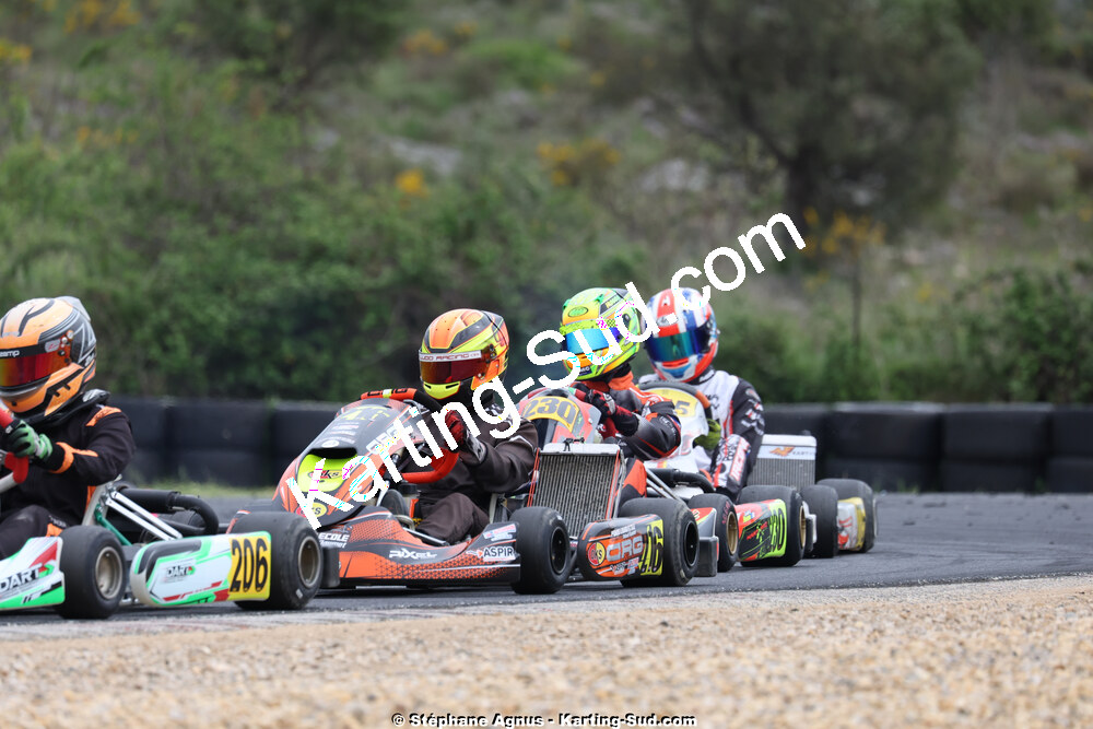26 & 27/04/2025 : 3ème manche du Championnat du Sud au circuit Fun Kart Brissac (photos Stéphane Agnus) 2025 — karting