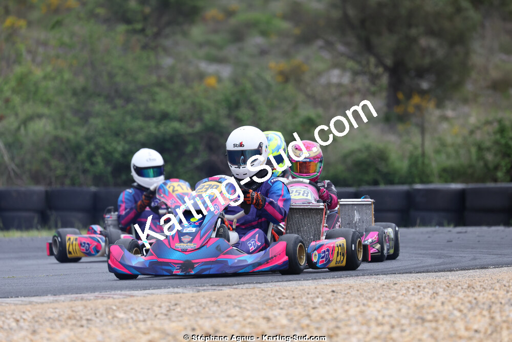 26 & 27/04/2025 : 3ème manche du Championnat du Sud au circuit Fun Kart Brissac (photos Stéphane Agnus) 2025 — karting