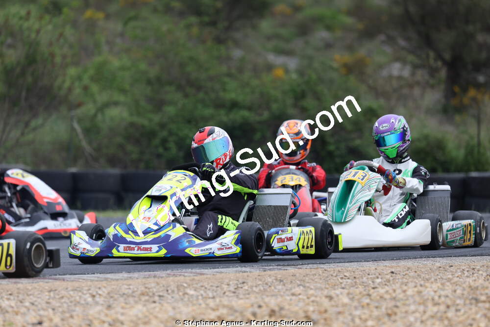 26 & 27/04/2025 : 3ème manche du Championnat du Sud au circuit Fun Kart Brissac (photos Stéphane Agnus) 2025 — karting