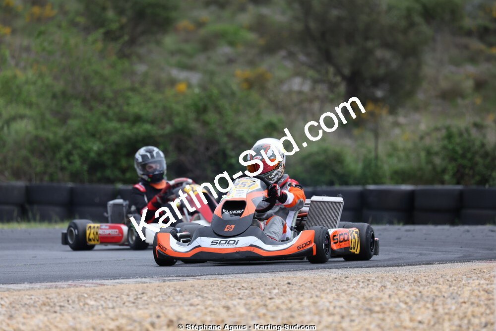 26 & 27/04/2025 : 3ème manche du Championnat du Sud au circuit Fun Kart Brissac (photos Stéphane Agnus) 2025 — karting