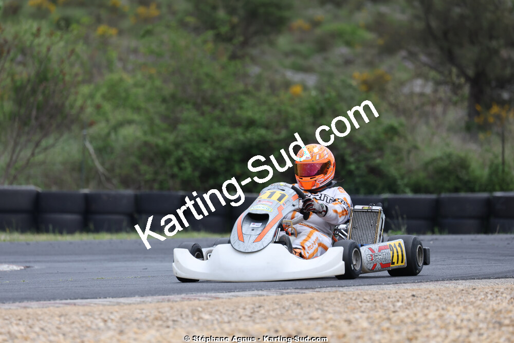 26 & 27/04/2025 : 3ème manche du Championnat du Sud au circuit Fun Kart Brissac (photos Stéphane Agnus) 2025 — karting