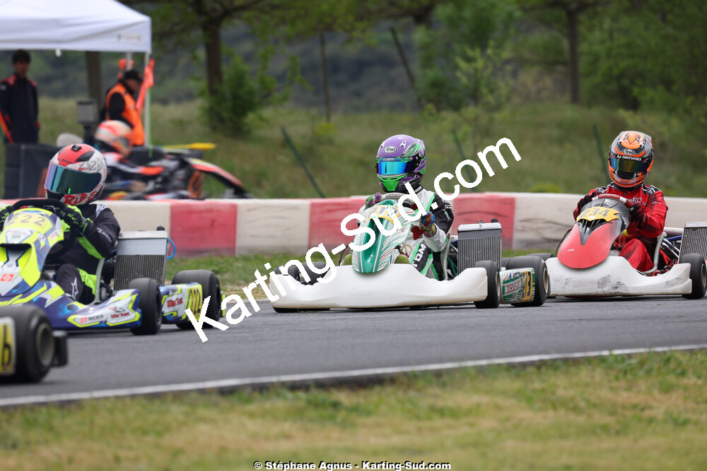 26 & 27/04/2025 : 3ème manche du Championnat du Sud au circuit Fun Kart Brissac (photos Stéphane Agnus) 2025 — karting