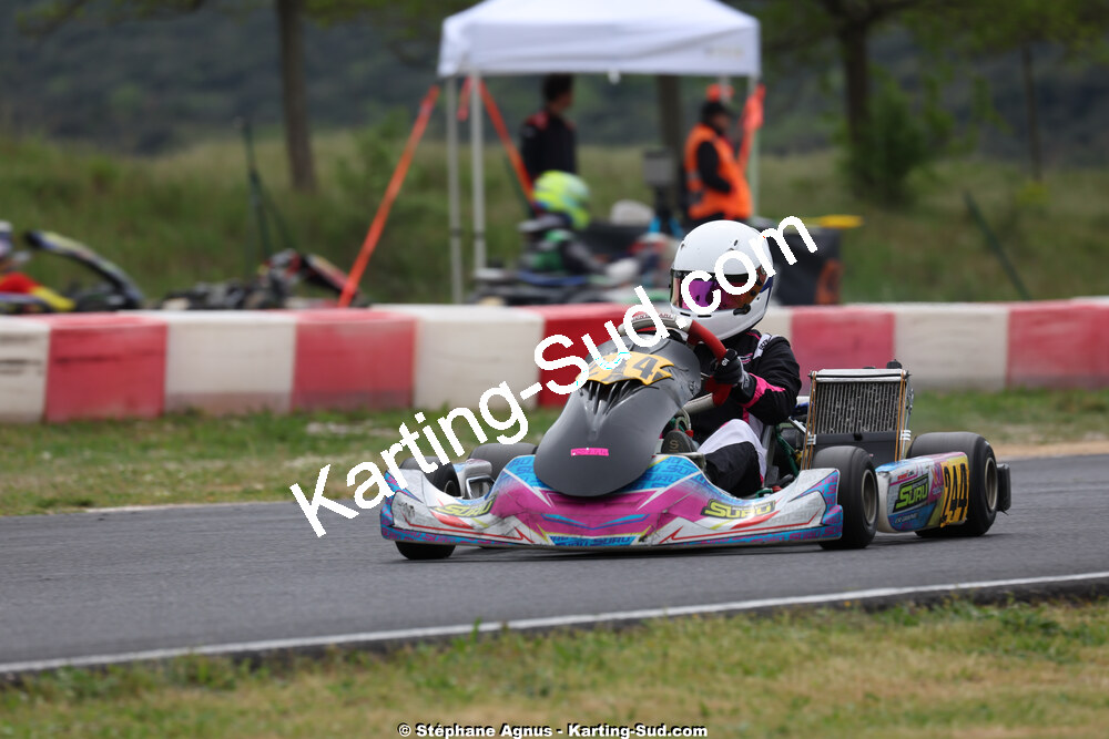 26 & 27/04/2025 : 3ème manche du Championnat du Sud au circuit Fun Kart Brissac (photos Stéphane Agnus) 2025 — karting