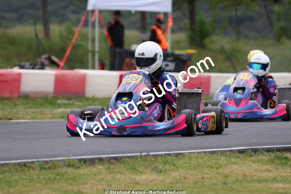 26 & 27/04/2025 : 3ème manche du Championnat du Sud au circuit Fun Kart Brissac (photos Stéphane Agnus) 2025 — karting