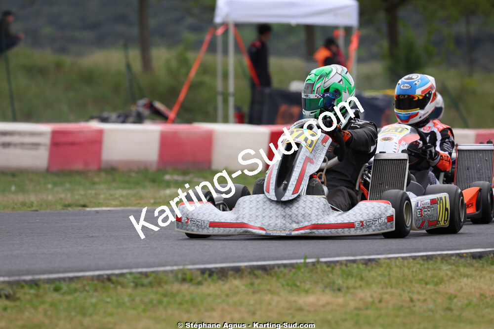 26 & 27/04/2025 : 3ème manche du Championnat du Sud au circuit Fun Kart Brissac (photos Stéphane Agnus) 2025 — karting