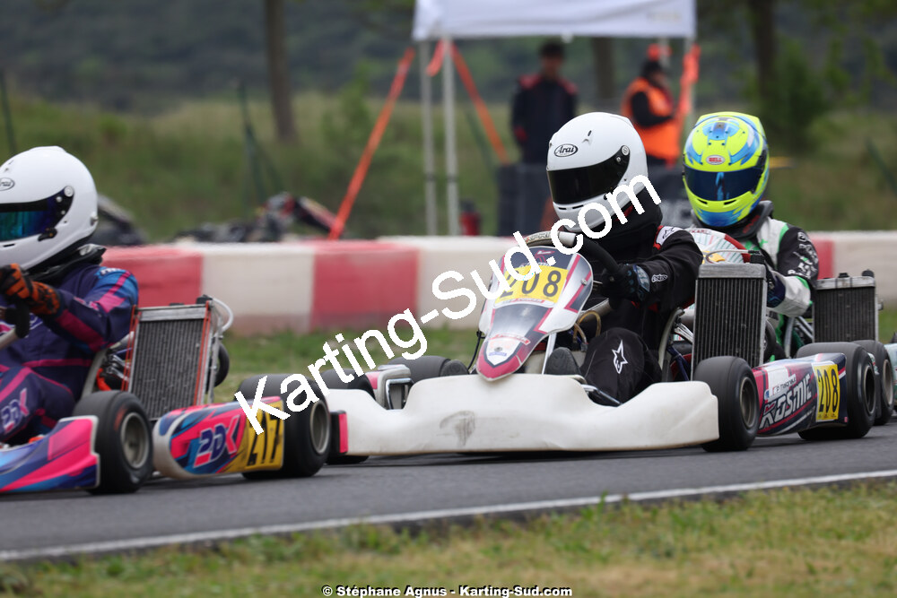 26 & 27/04/2025 : 3ème manche du Championnat du Sud au circuit Fun Kart Brissac (photos Stéphane Agnus) 2025 — karting