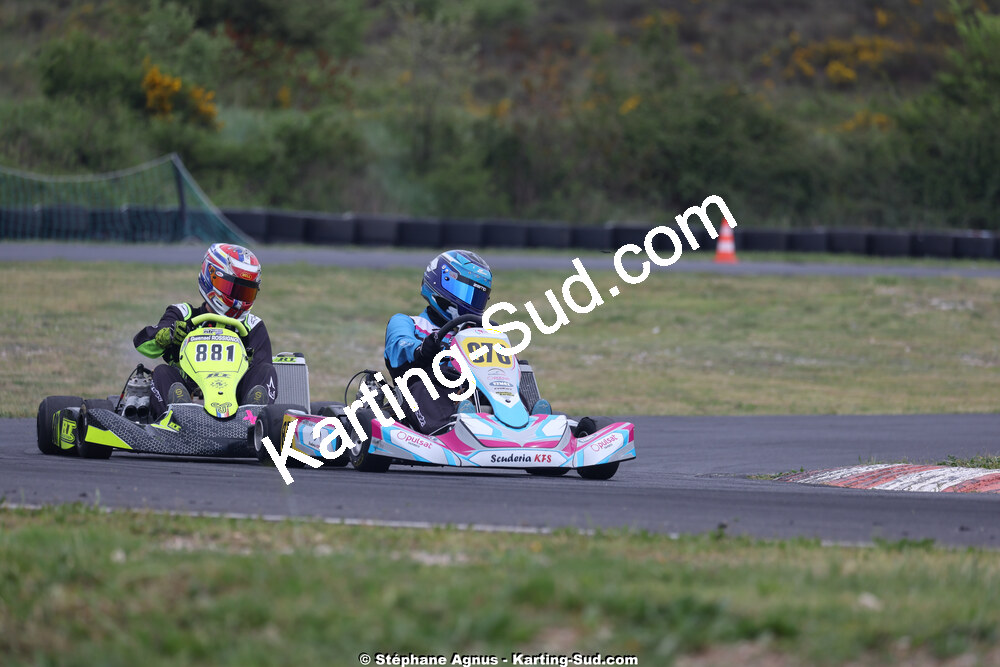 26 & 27/04/2025 : 3ème manche du Championnat du Sud au circuit Fun Kart Brissac (photos Stéphane Agnus) 2025 — karting