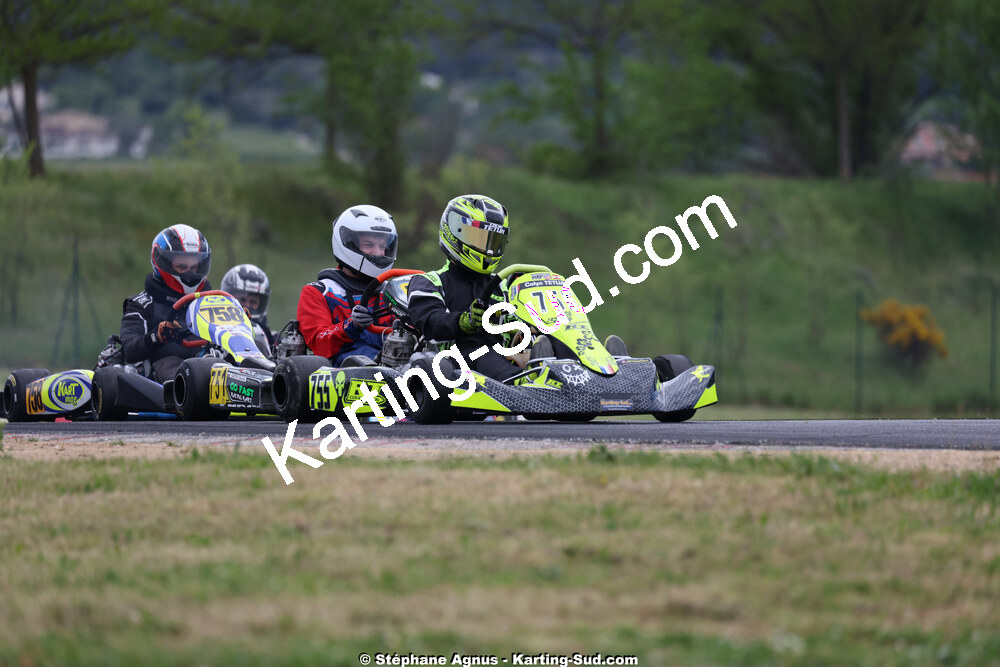 26 & 27/04/2025 : 3ème manche du Championnat du Sud au circuit Fun Kart Brissac (photos Stéphane Agnus) 2025 — karting