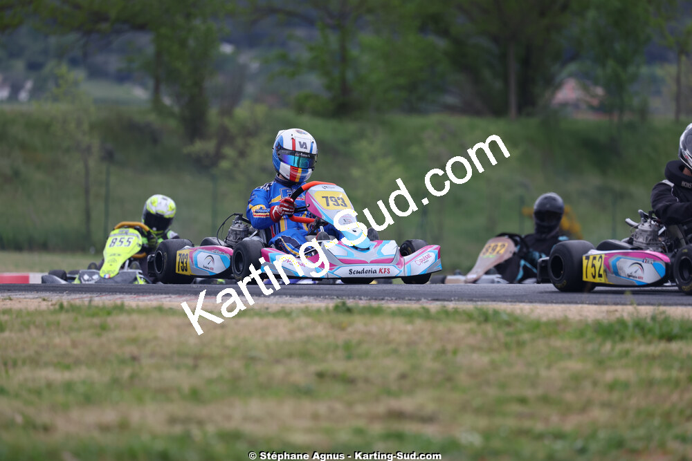 26 & 27/04/2025 : 3ème manche du Championnat du Sud au circuit Fun Kart Brissac (photos Stéphane Agnus) 2025 — karting