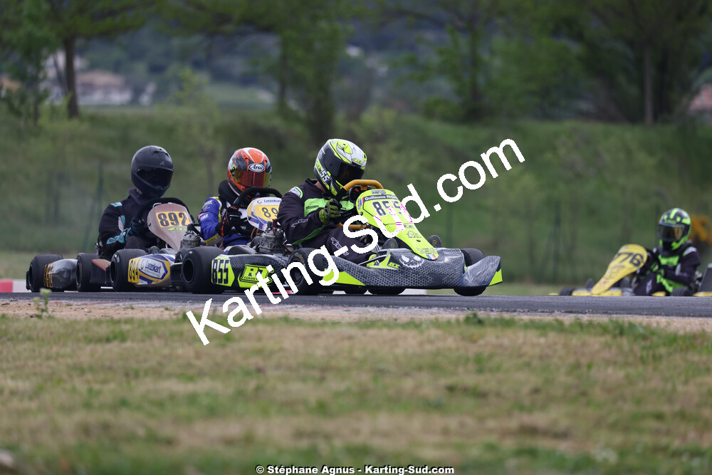 26 & 27/04/2025 : 3ème manche du Championnat du Sud au circuit Fun Kart Brissac (photos Stéphane Agnus) 2025 — karting