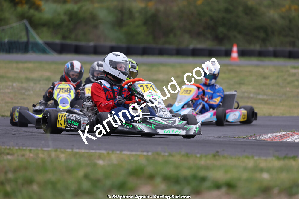26 & 27/04/2025 : 3ème manche du Championnat du Sud au circuit Fun Kart Brissac (photos Stéphane Agnus) 2025 — karting