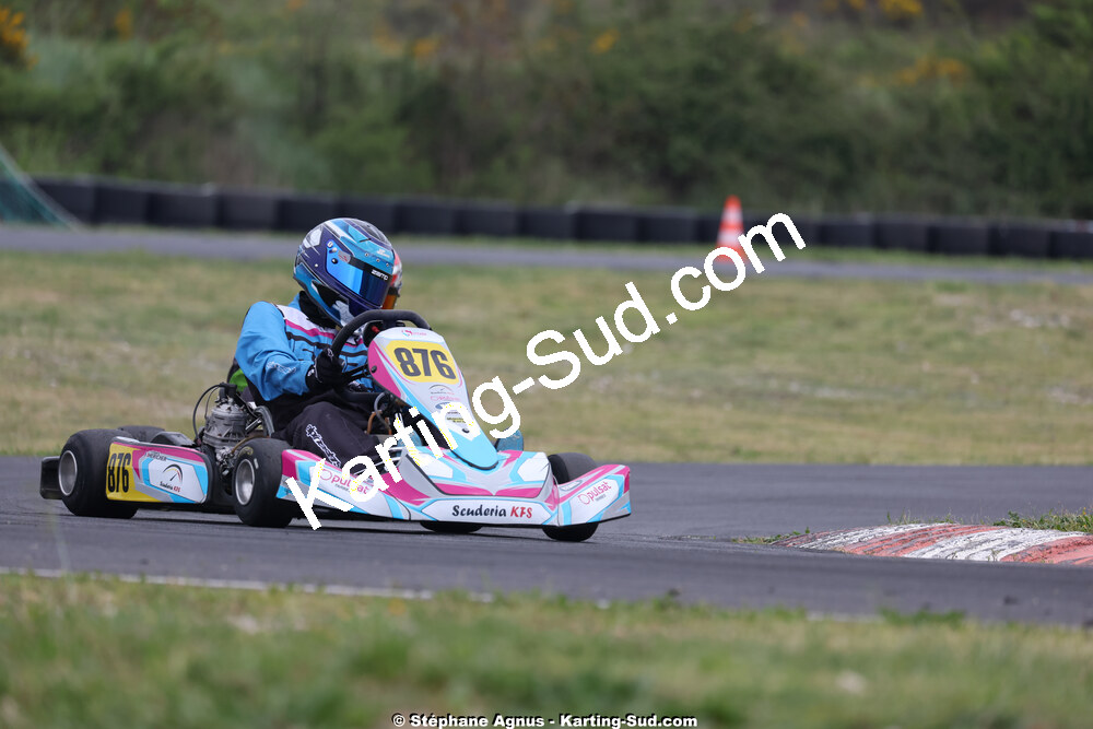26 & 27/04/2025 : 3ème manche du Championnat du Sud au circuit Fun Kart Brissac (photos Stéphane Agnus) 2025 — karting
