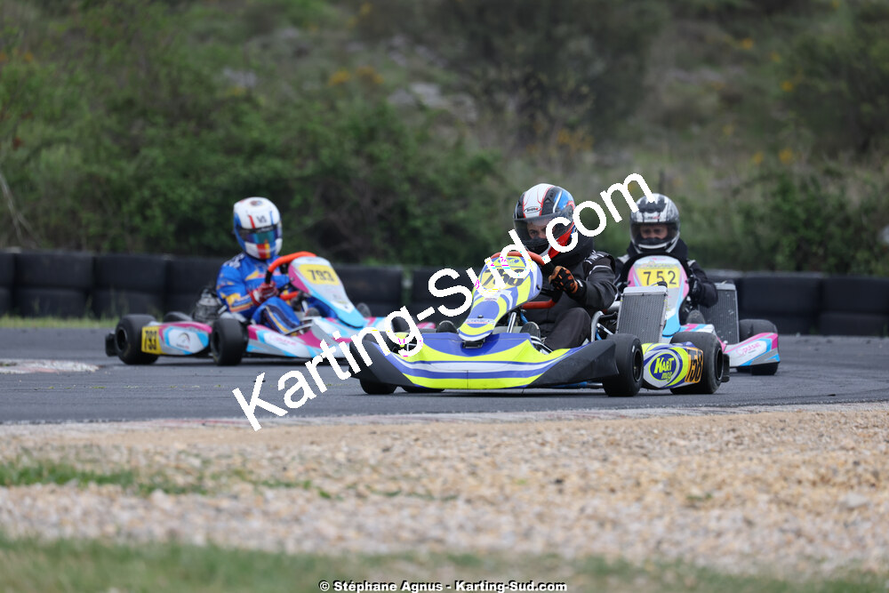 26 & 27/04/2025 : 3ème manche du Championnat du Sud au circuit Fun Kart Brissac (photos Stéphane Agnus) 2025 — karting