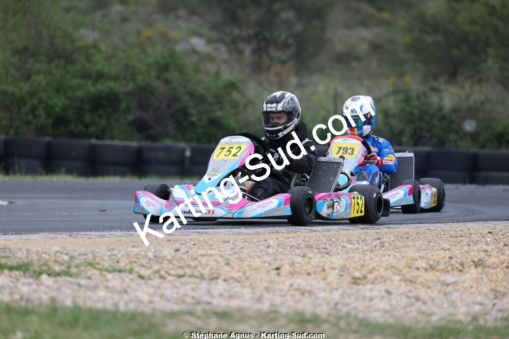 26 & 27/04/2025 : 3ème manche du Championnat du Sud au circuit Fun Kart Brissac (photos Stéphane Agnus) 2025 — karting