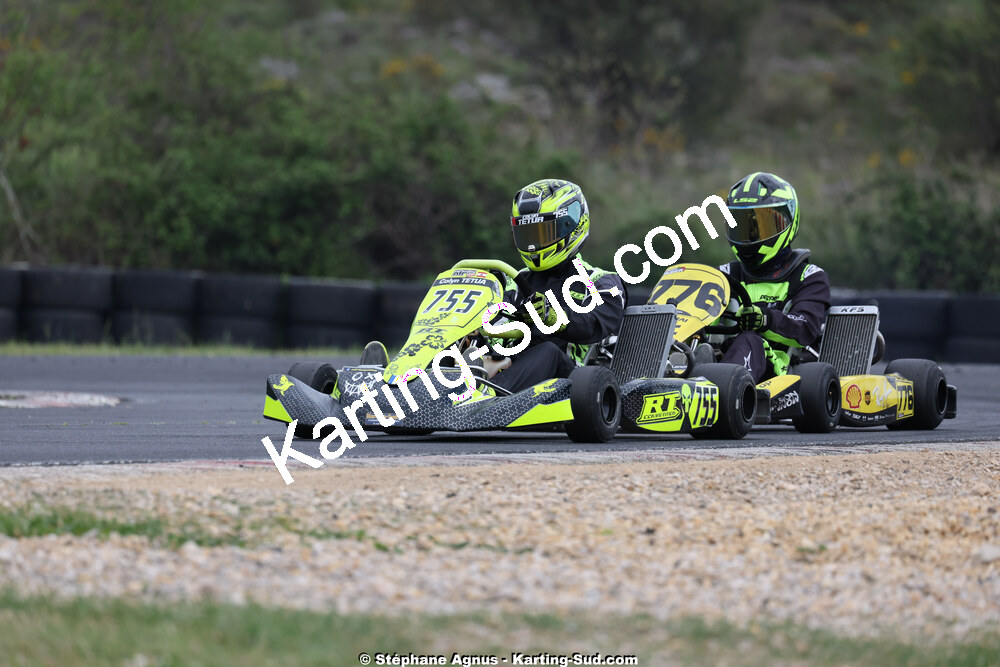 26 & 27/04/2025 : 3ème manche du Championnat du Sud au circuit Fun Kart Brissac (photos Stéphane Agnus) 2025 — karting