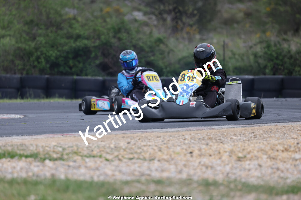 26 & 27/04/2025 : 3ème manche du Championnat du Sud au circuit Fun Kart Brissac (photos Stéphane Agnus) 2025 — karting