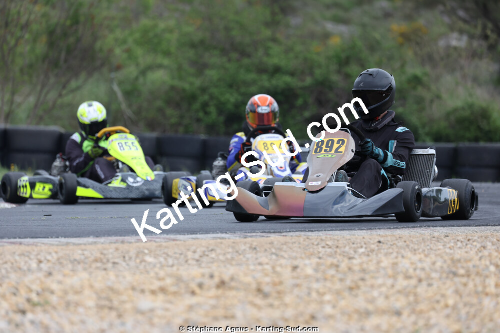 26 & 27/04/2025 : 3ème manche du Championnat du Sud au circuit Fun Kart Brissac (photos Stéphane Agnus) 2025 — karting