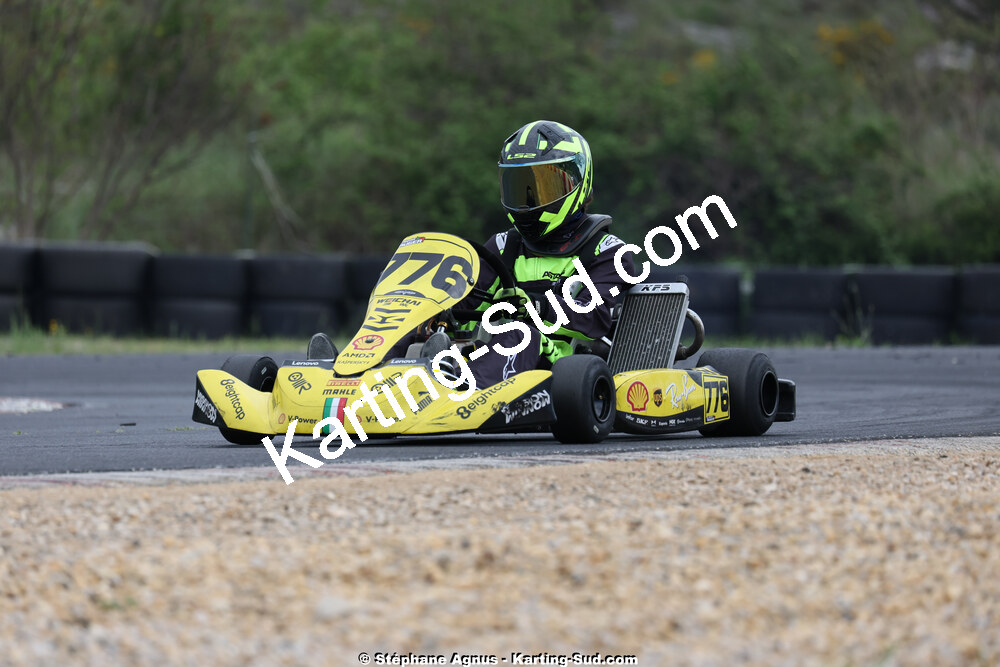 26 & 27/04/2025 : 3ème manche du Championnat du Sud au circuit Fun Kart Brissac (photos Stéphane Agnus) 2025 — karting