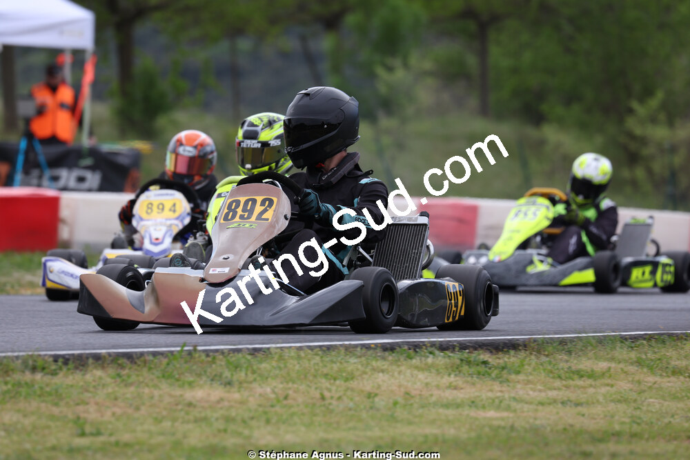 26 & 27/04/2025 : 3ème manche du Championnat du Sud au circuit Fun Kart Brissac (photos Stéphane Agnus) 2025 — karting