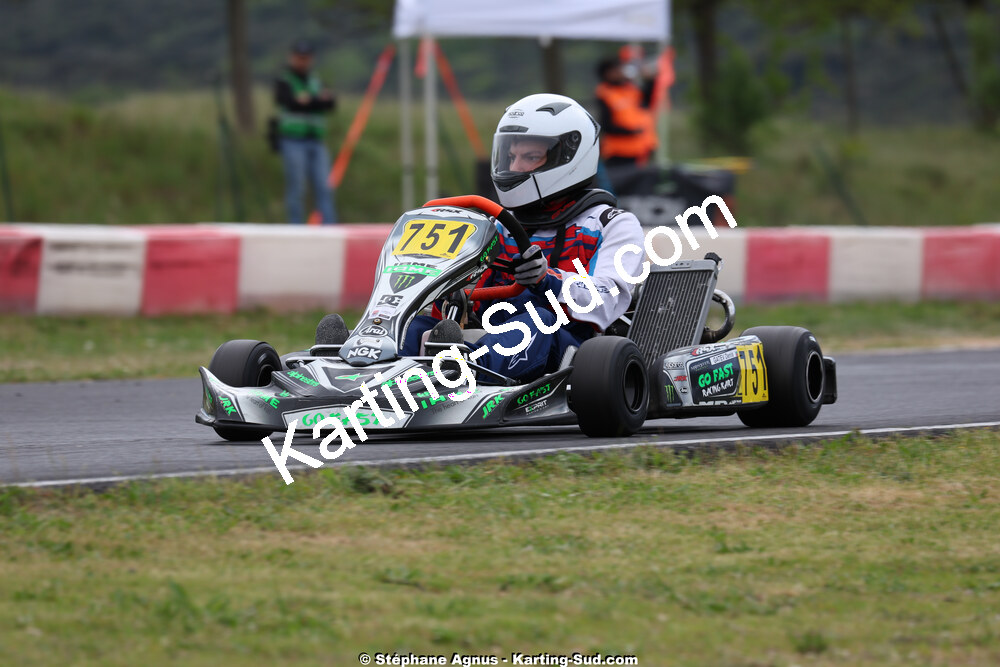 26 & 27/04/2025 : 3ème manche du Championnat du Sud au circuit Fun Kart Brissac (photos Stéphane Agnus) 2025 — karting