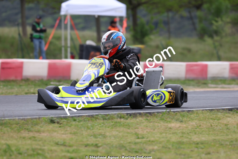 26 & 27/04/2025 : 3ème manche du Championnat du Sud au circuit Fun Kart Brissac (photos Stéphane Agnus) 2025 — karting