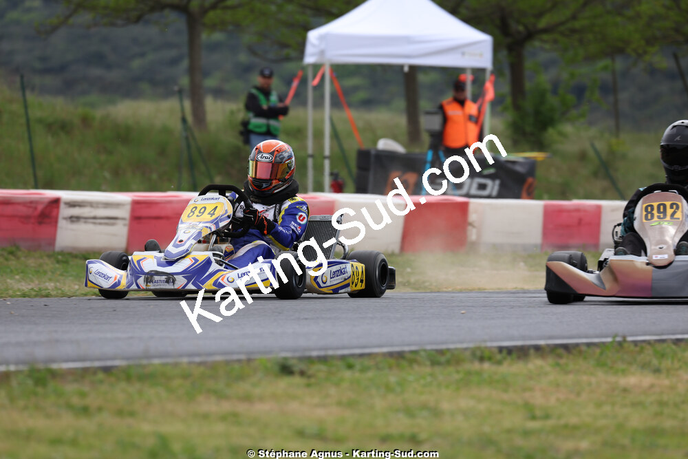 26 & 27/04/2025 : 3ème manche du Championnat du Sud au circuit Fun Kart Brissac (photos Stéphane Agnus) 2025 — karting
