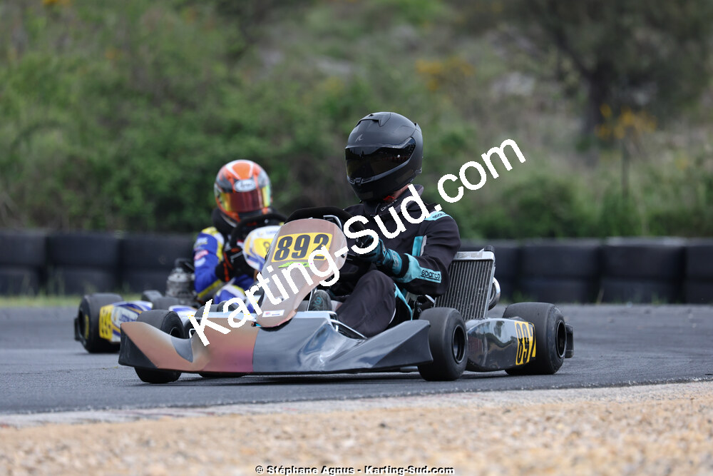 26 & 27/04/2025 : 3ème manche du Championnat du Sud au circuit Fun Kart Brissac (photos Stéphane Agnus) 2025 — karting
