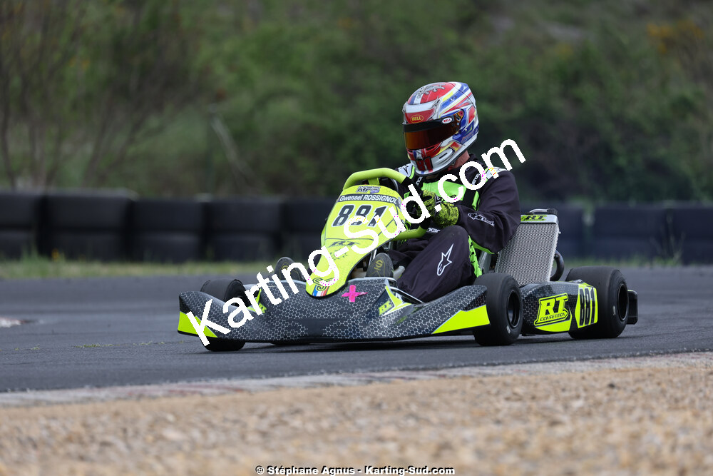 26 & 27/04/2025 : 3ème manche du Championnat du Sud au circuit Fun Kart Brissac (photos Stéphane Agnus) 2025 — karting