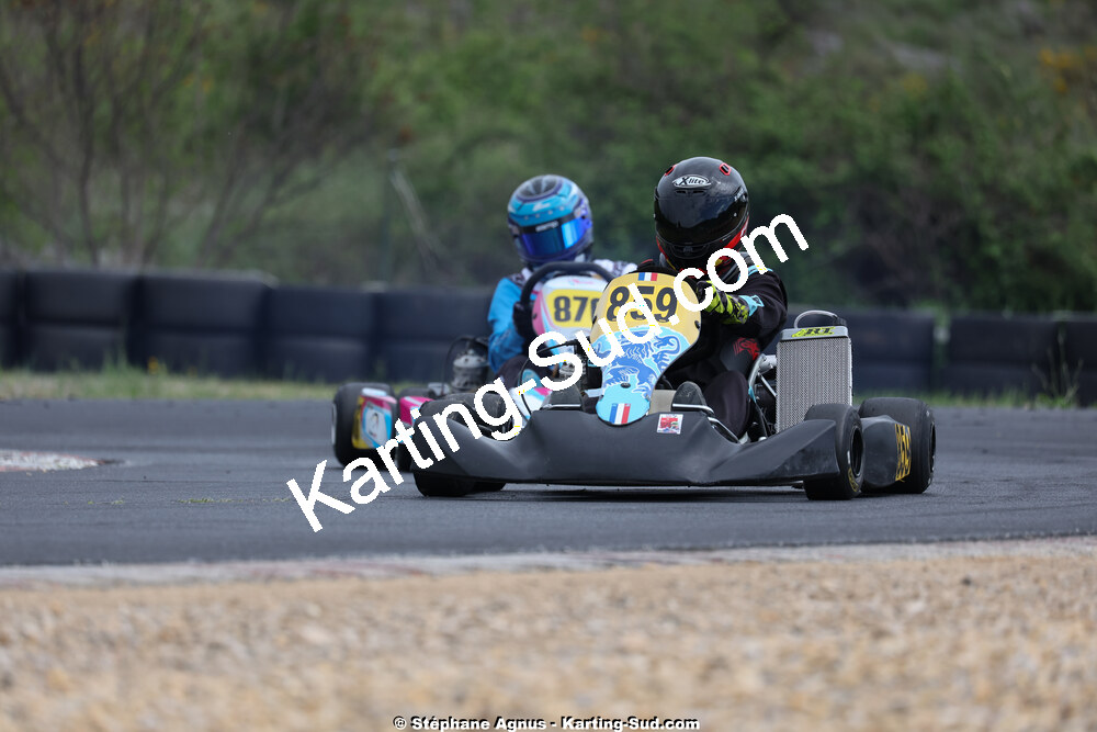 26 & 27/04/2025 : 3ème manche du Championnat du Sud au circuit Fun Kart Brissac (photos Stéphane Agnus) 2025 — karting