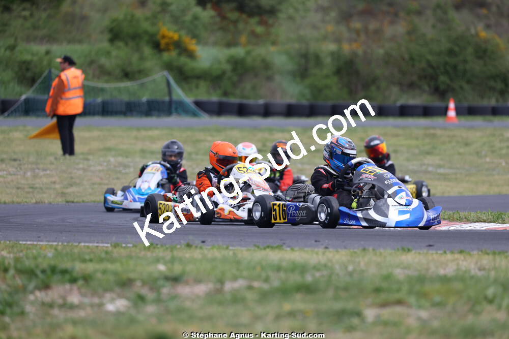 26 & 27/04/2025 : 3ème manche du Championnat du Sud au circuit Fun Kart Brissac (photos Stéphane Agnus) 2025 — karting