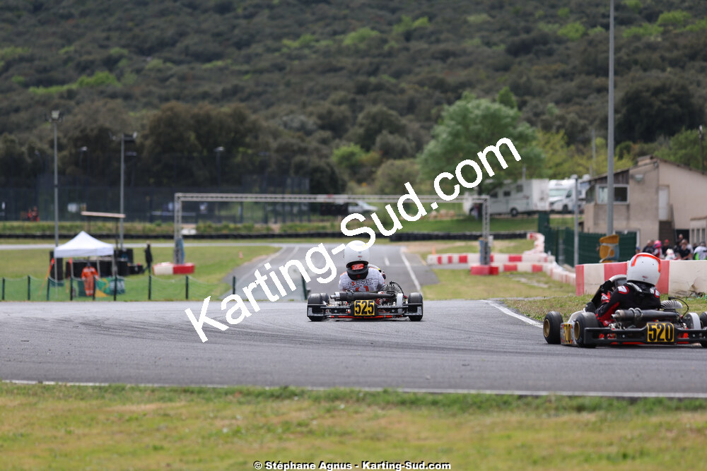 26 & 27/04/2025 : 3ème manche du Championnat du Sud au circuit Fun Kart Brissac (photos Stéphane Agnus) 2025 — karting