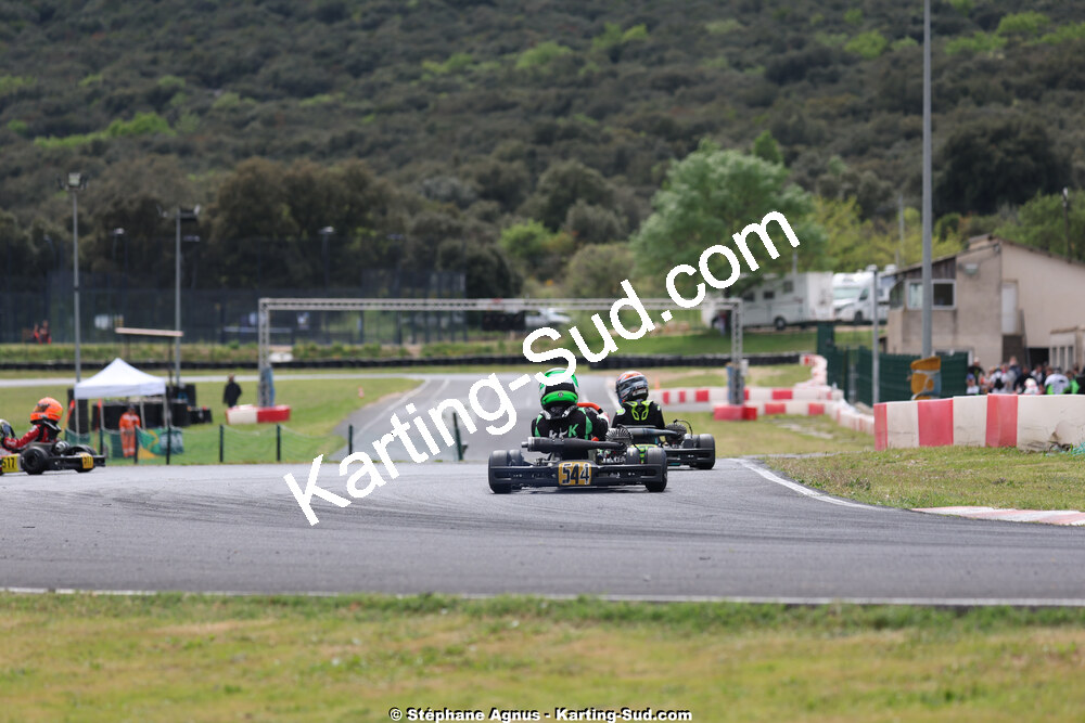 26 & 27/04/2025 : 3ème manche du Championnat du Sud au circuit Fun Kart Brissac (photos Stéphane Agnus) 2025 — karting