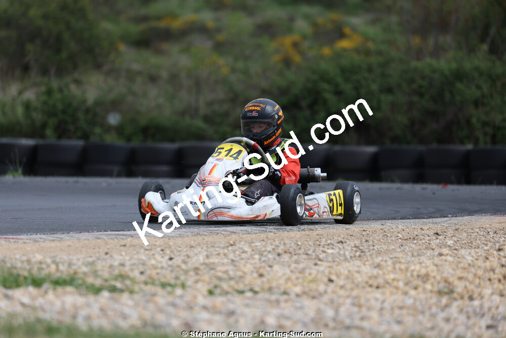 26 & 27/04/2025 : 3ème manche du Championnat du Sud au circuit Fun Kart Brissac (photos Stéphane Agnus) 2025 — karting