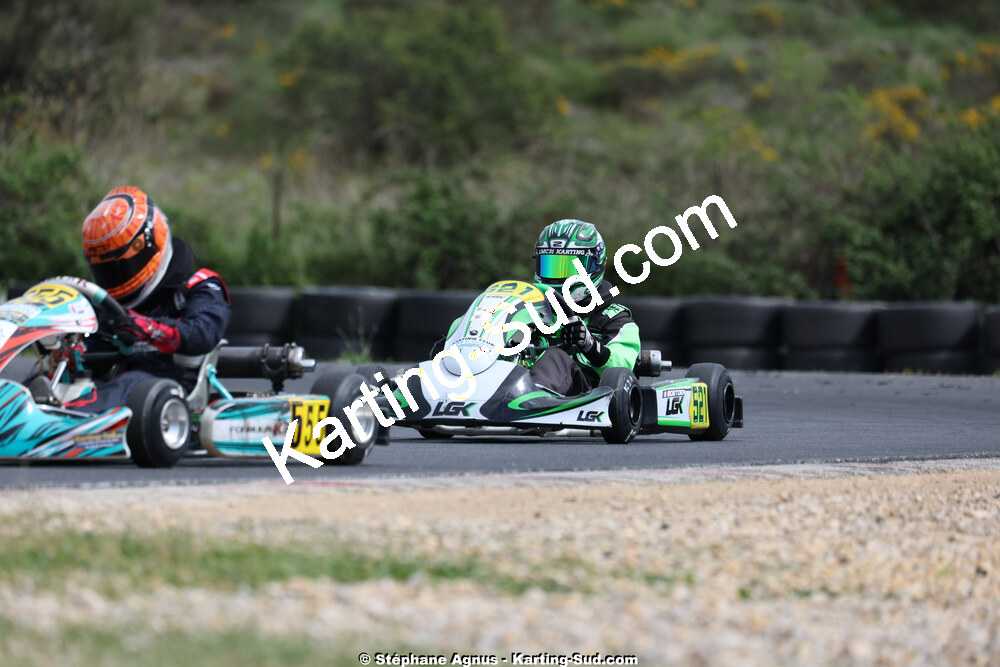 26 & 27/04/2025 : 3ème manche du Championnat du Sud au circuit Fun Kart Brissac (photos Stéphane Agnus) 2025 — karting