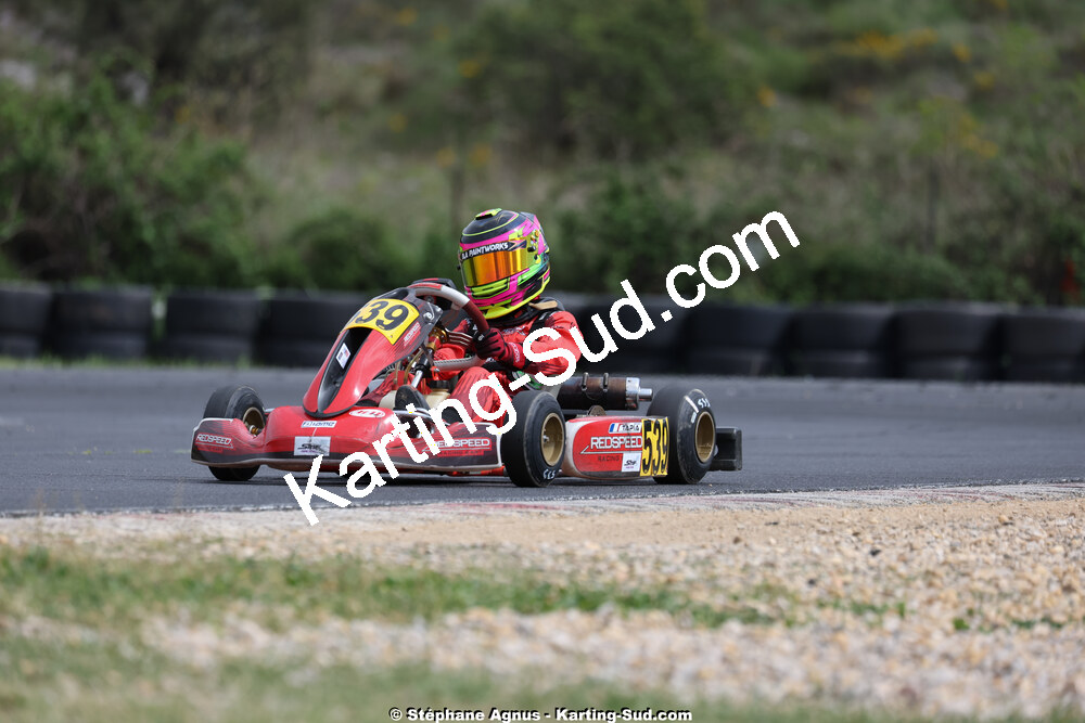 26 & 27/04/2025 : 3ème manche du Championnat du Sud au circuit Fun Kart Brissac (photos Stéphane Agnus) 2025 — karting