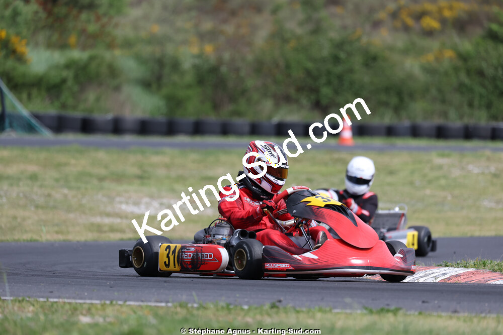 26 & 27/04/2025 : 3ème manche du Championnat du Sud au circuit Fun Kart Brissac (photos Stéphane Agnus) 2025 — karting