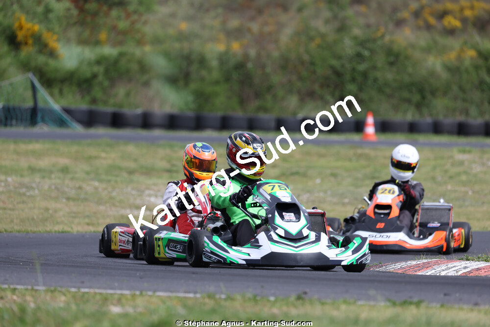 26 & 27/04/2025 : 3ème manche du Championnat du Sud au circuit Fun Kart Brissac (photos Stéphane Agnus) 2025 — karting
