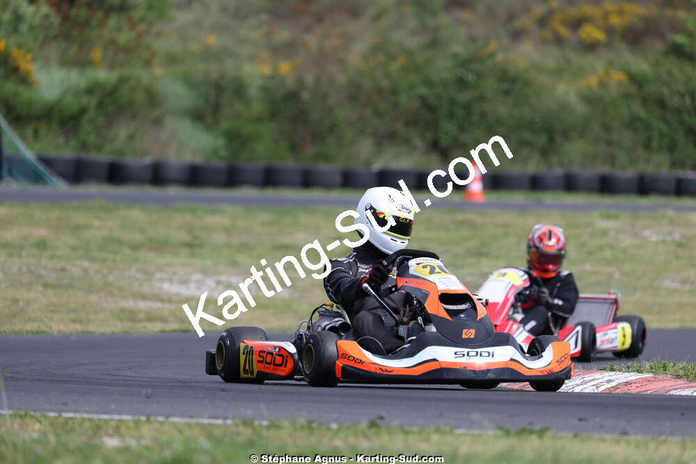 26 & 27/04/2025 : 3ème manche du Championnat du Sud au circuit Fun Kart Brissac (photos Stéphane Agnus) 2025 — karting